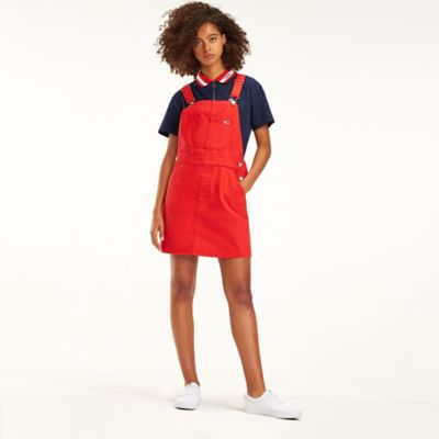 tommy hilfiger denim overalls women's