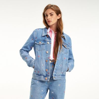 tommy hilfiger denim trucker jacket