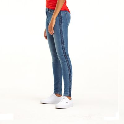 اعتاد بعد المدرسة أرضية skinny jeans 