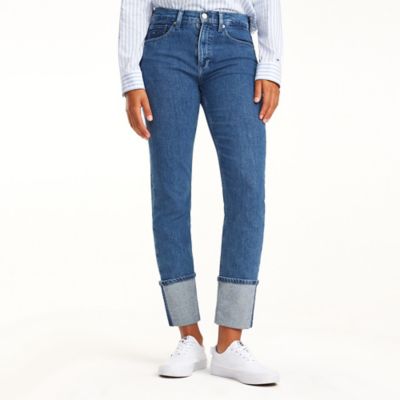 High Rise Slim Fit Crop Jean | Tommy 