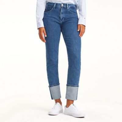 tommy hilfiger cropped jeans