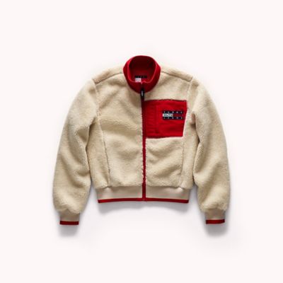 tommy hilfiger sherpa bomber