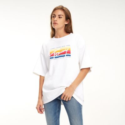 tommy jeans oversized t shirt