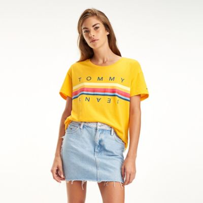 tommy hilfiger jeans t shirt women's