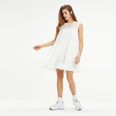 white dress tommy hilfiger