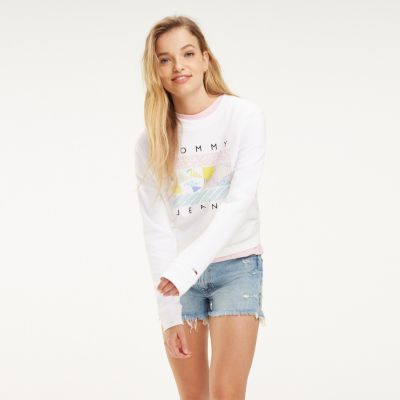 tommy hilfiger pastel sweatshirt