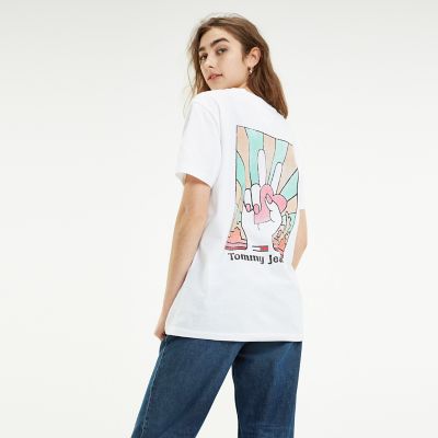 tommy jeans oversized t shirt