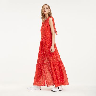 maxi dress tommy hilfiger