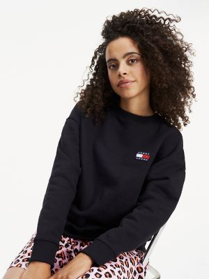 tommy jeans oversized logo sweatshirt