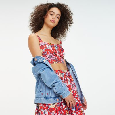 tommy jeans crop top