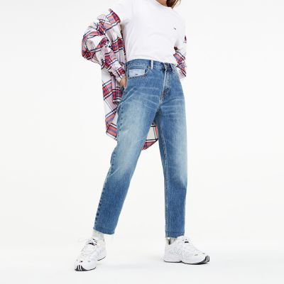 High Rise Slim Fit Repurposed Jean 