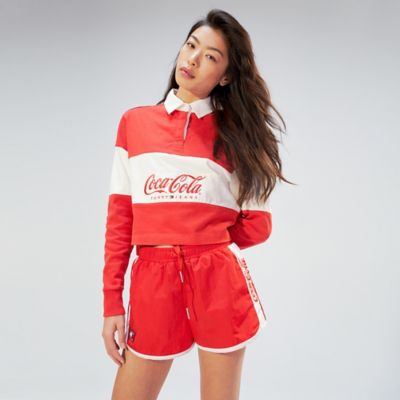 TOMMY JEANSXCOCA-COLA Cropped Rugby 