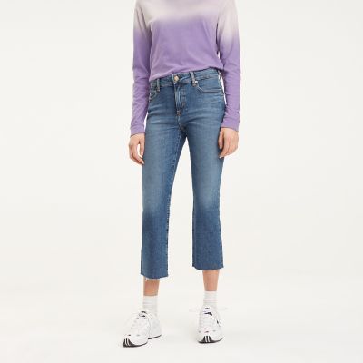 tommy hilfiger crop jeans