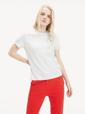 red tommy hilfiger t shirt women's