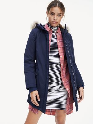 tommy hilfiger women's hooded down jacket