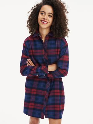 tommy hilfiger plaid shirt