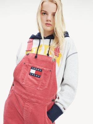 tommy jeans overall dress