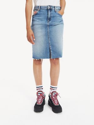 tommy hilfiger jean skirt