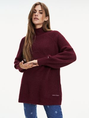 tommy hilfiger oversized sweatshirt womens