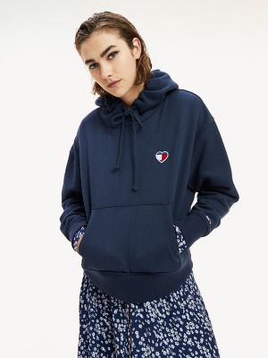 heart logo hoodie