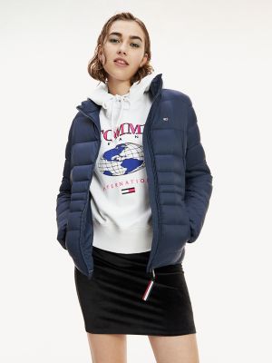 tommy hilfiger light puffer jacket