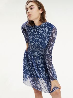 tommy hilfiger floral print dress