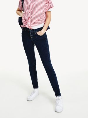 mid rise skinny tommy hilfiger