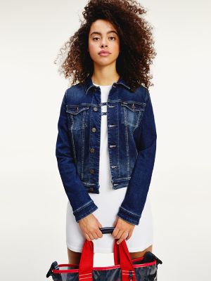 tommy hilfiger trucker denim jacket