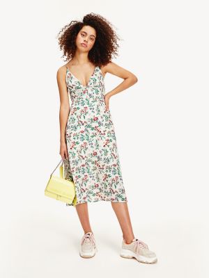 tommy hilfiger v neck dress