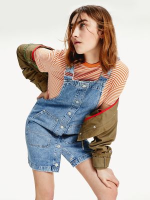 tommy jeans overall dress