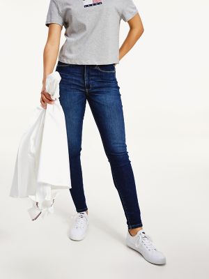 tommy hilfiger high rise skinny jeans