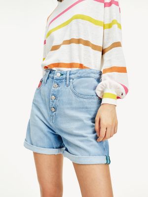 tommy hilfiger mom shorts