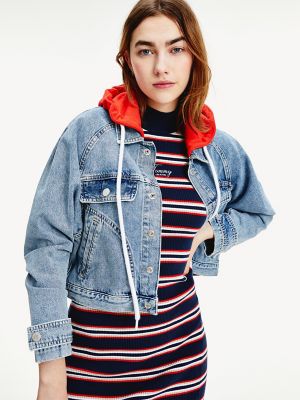 tommy hilfiger cropped jacket