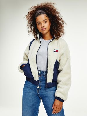 tommy hilfiger denim sherpa jacket