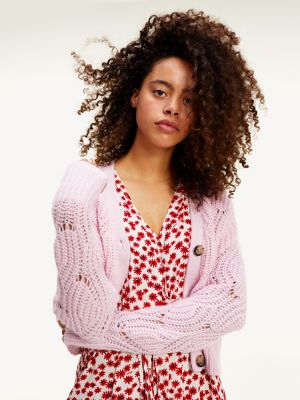 pointelle sweater