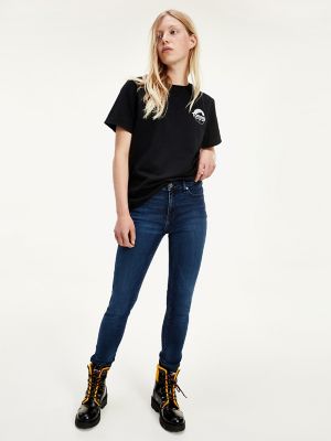 mid rise skinny tommy hilfiger