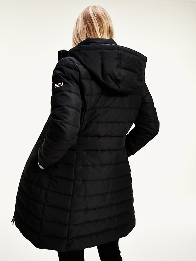 NEW TO SALE Recycled Nylon Quilted Down Coat