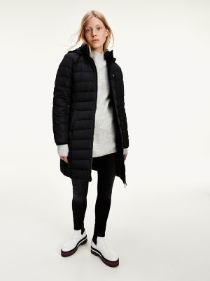 black tommy hilfiger coat womens