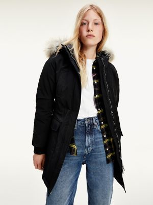 tommy hilfiger down parka women's