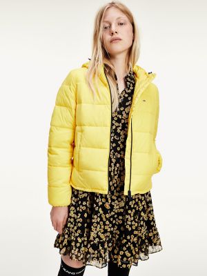 tommy hilfiger sustainable padded down jacket