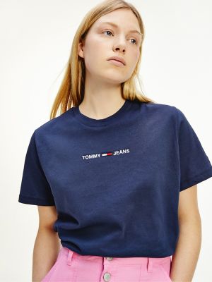 tommy hilfiger logo t shirt womens