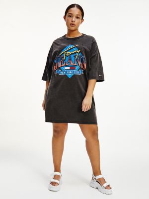 tommy jeans vintage graphic tee dress