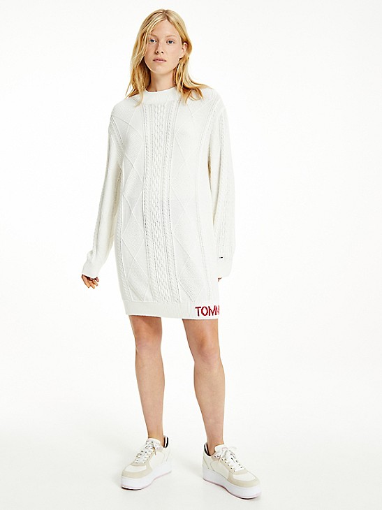 Organic Cotton Cableknit Sweater | Tommy