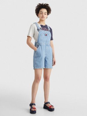 tommy hilfiger overall shorts