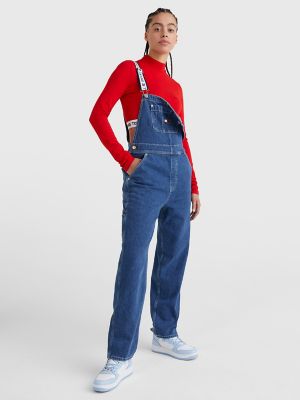 tommy hilfiger denim overalls