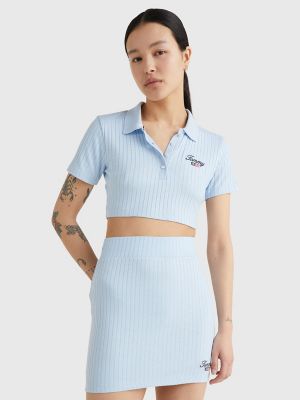 Tommy hilfiger 2025 cropped polo