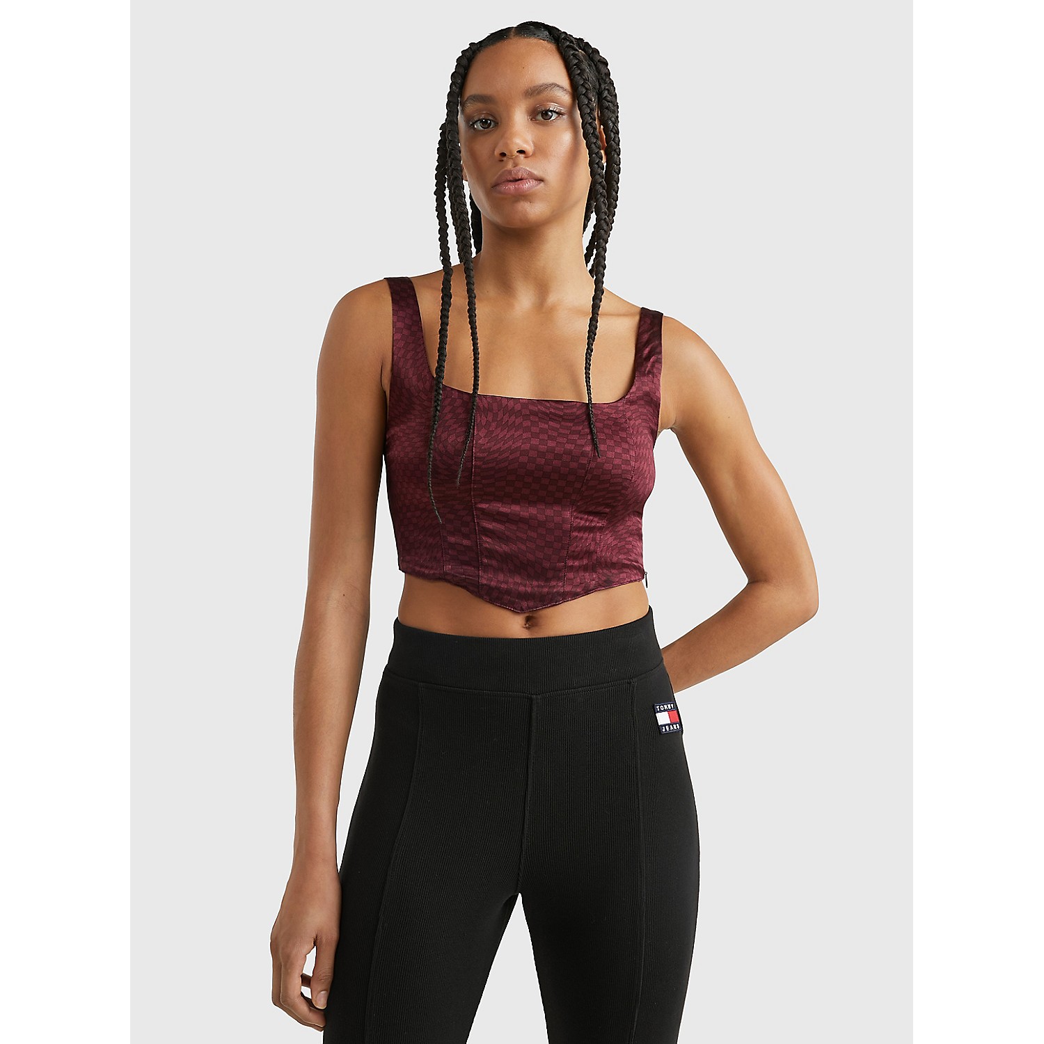 TOMMY HILFIGER Cropped Corset Top