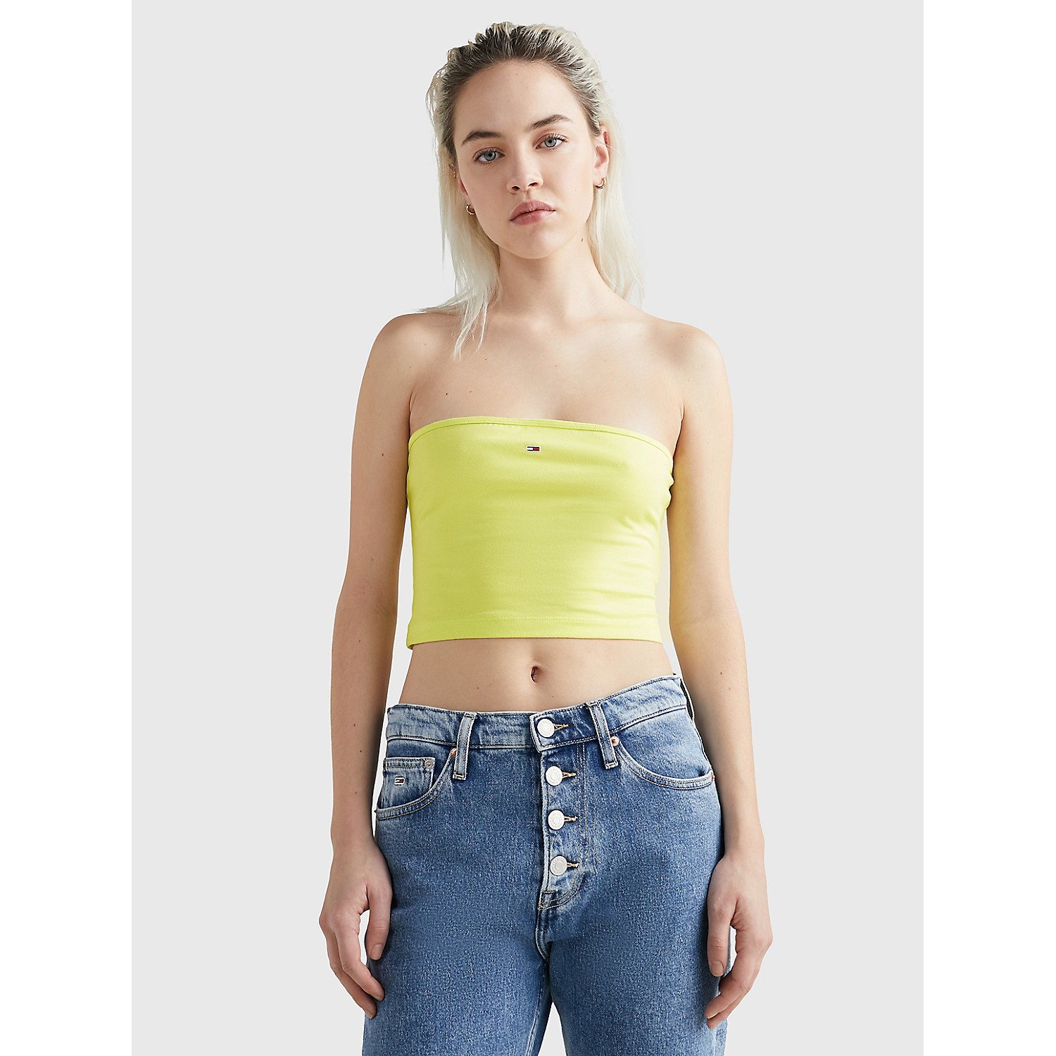 TOMMY HILFIGER Solid Tube Top