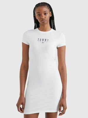 white v neck dress V-Neck Short With Side Cutouts linen dress for wedding guest Dress My Run 서버시간 SIZE:8.5D The mini dress features
