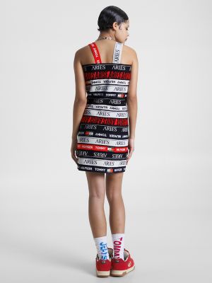 TOMMY X ARIES Logo Tape Dress | Tommy Hilfiger USA